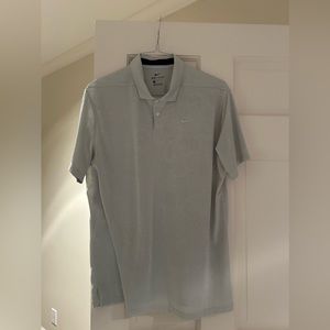 Nike Dri-Fit Golf Polo size large, Hawaiian floral emboss print